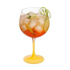 Verres A Cocktail | Luminarc Verre A Pied Jaune 70 Cl Summer Pop