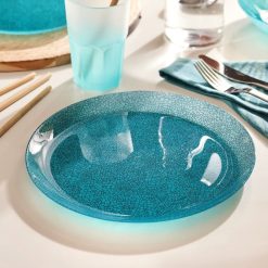 Assiettes | Luminarc Assiette Plate Bleue 26 Cm Icy