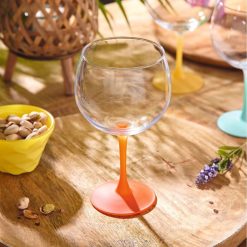 Verres A Cocktail | Luminarc Verre A Pied Orange 70 Cl Summer Pop