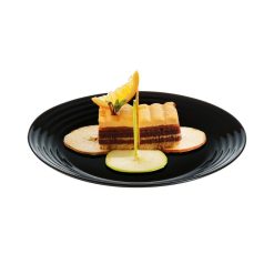 Assiettes | Luminarc Assiette Noire 19 Cm Harena