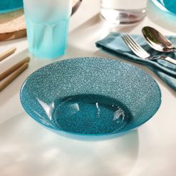 Assiettes | Luminarc Assiette Creuse Bleue 20 Cm Icy