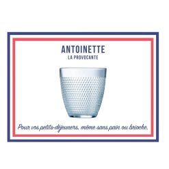 Verres De Table | Luminarc Verre Antoinette La Provocante 31 Cl Le Verre Francais