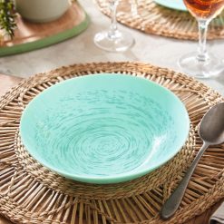 Assiettes | Luminarc Assiette Creuse Turquoise 20 Cm Stratis