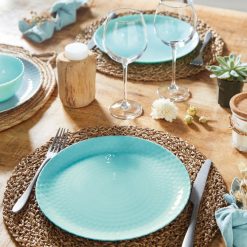 Assiettes | Luminarc Assiette A Dessert Turquoise 19 Cm Pampille