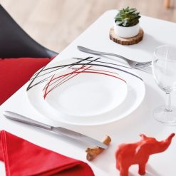 Assiettes | Arcopal Assiette A Dessert Rouge 18 Cm Domitille