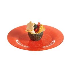 Assiettes | Luminarc Assiette Plate Orange 25 Cm Poppy