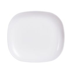 Assiettes | Luminarc Assiette Blanche 21,5 X 19 Cm Sweet Line