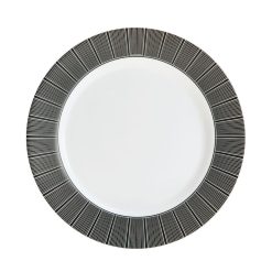 Assiettes | Luminarc Assiette Blanche Aile Noire 26 Cm Astre