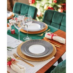 Assiettes | Luminarc Assiette Blanche Aile Noire 26 Cm Astre