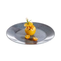 Assiettes | Luminarc Assiette Plate Noire 25 Cm Slate