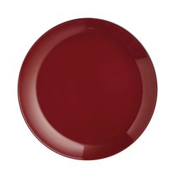 Assiettes | Luminarc Assiette Plate Rouge Bordeaux 20,5 Cm Arty