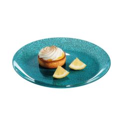 Assiettes | Luminarc Assiette A Dessert Bleue 20,5 Cm Icy