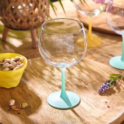 Verres A Cocktail | Luminarc Verre A Pied Turquoise 70 Cl Summer Pop