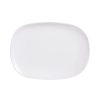 Assiettes | Luminarc Assiette Blanche 34,2 X 24,1 Cm Sweet Line