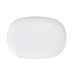 Assiettes | Luminarc Assiette Blanche 34,2 X 24,1 Cm Sweet Line