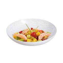 Assiettes | Luminarc Assiette Creuse Blanche 20 Cm Stonemania