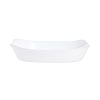 Plats A Four | Luminarc Plat De Cuisson Blanc 34 X 25 Cm Smart Cuisine Wavy