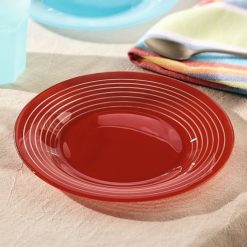 Assiettes | Luminarc Assiette Rouge 19,5 Cm Factory