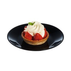 Assiettes | Arcopal Assiette A Dessert Noire 18 Cm Zelie