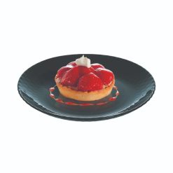 Assiettes | Luminarc Assiette A Dessert Noire 19 Cm Pampille