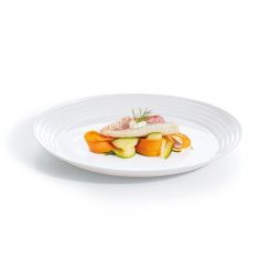 Saladiers Et Plats De Service | Luminarc Plat Blanc 32,8 X 28 Cm Harena