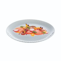 Assiettes | Luminarc Assiette Plate Grise 25 Cm Pampille