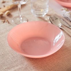 Assiettes | Luminarc Assiette Creuse Rose 20 Cm Arty