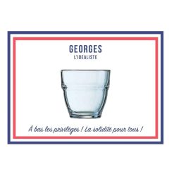 Verres De Table | Luminarc Verre Georges L'Idealiste 23 Cl Le Verre Francais