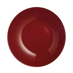 Assiettes | Luminarc Assiette Creuse Rouge Bordeaux 20 Cm Arty