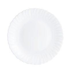 Assiettes | Luminarc Assiette Blanche 19 Cm Feston