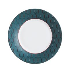 Assiettes | Luminarc Assiette Plate Bleue Decoree 22 Cm Zadig