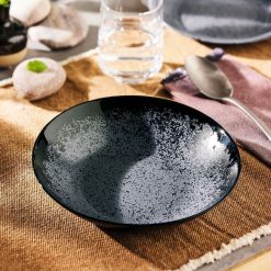 Assiettes | Luminarc Assiette Creuse Noire 20 Cm Slate