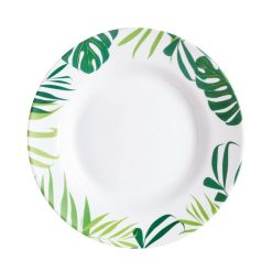 Assiettes | Luminarc Assiette Creuse Blanche Decoree 22 Cm Jungle Fever