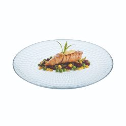 Assiettes | Luminarc Assiette Plate En Verre 25 Cm Pampille