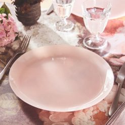 Assiettes | Luminarc Assiette Plate Rose Pale 26 Cm Arty