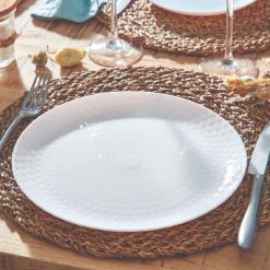 Assiettes | Luminarc Assiette Plate Blanche 25 Cm Pampille