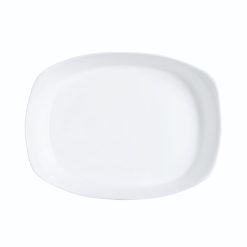 Plats A Four | Luminarc Plat De Cuisson Blanc 30 X 22 Cm Smart Cuisine Carine