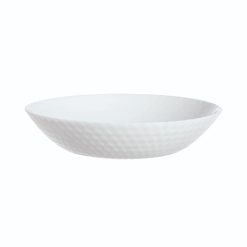 Assiettes | Luminarc Assiette Creuse Blanche 20 Cm Pampille