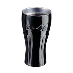 Verres De Table | Luminarc Verre Noir 37 Cl Coca-Cola Mirror