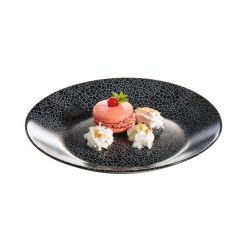 Assiettes | Luminarc Assiette A Dessert Noire 18 Cm Zoe