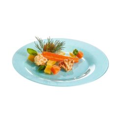 Assiettes | Luminarc Assiette Plate Turquoise 25 Cm Poppy