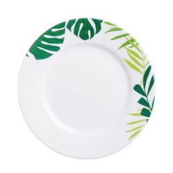 Assiettes | Luminarc Assiette Dessert Blanche Decoree 19 Cm Jungle Fever